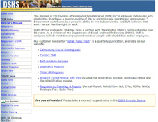 Washington State Department of Vocational Rehabilitation 